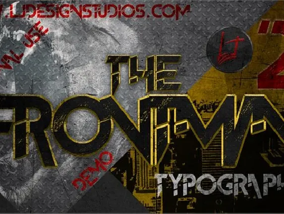 The FrontMan2 font