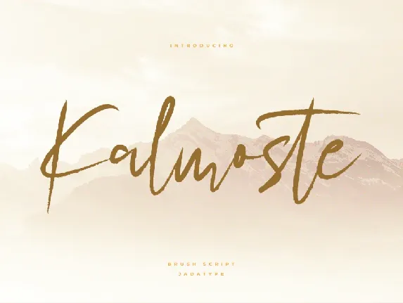 Kalmoste font