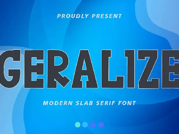 Geralize font