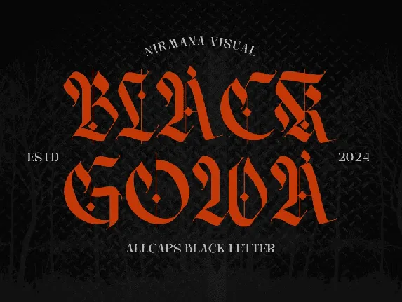 Black Gowa - Demo Version font