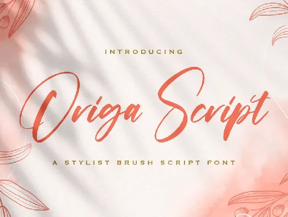 Origa Script font