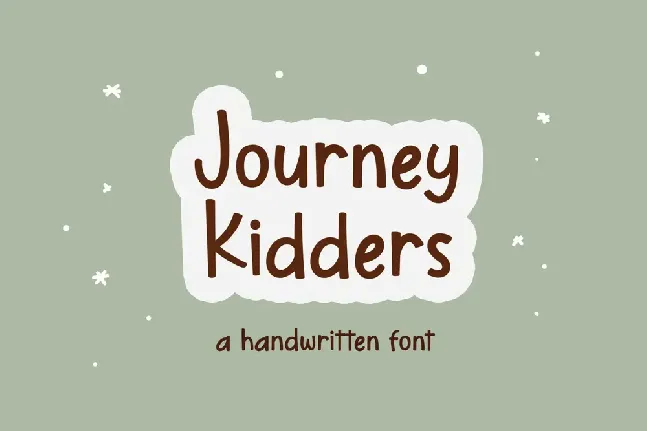 JourneyKidders font