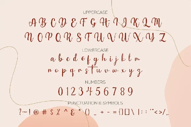 Bernita font