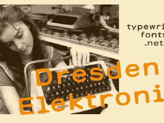 Dresden Elektronik font