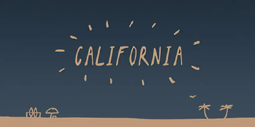 California font