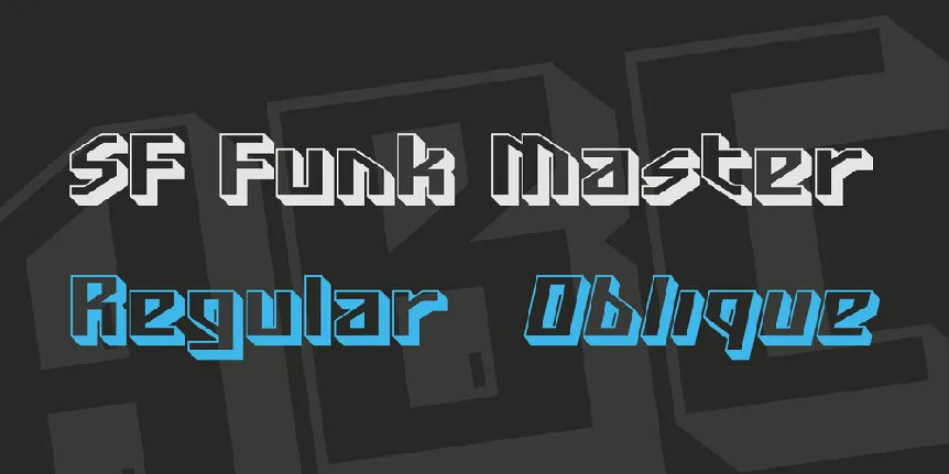 SF Funk Master font