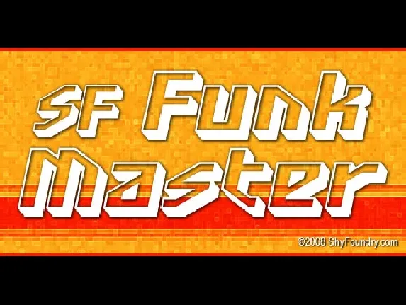 SF Funk Master font