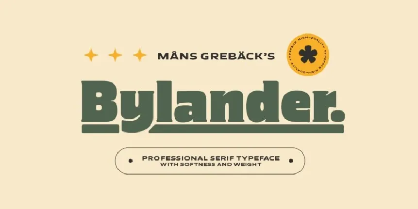 Bylander font