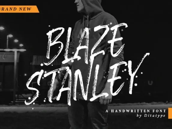 Blaze Stanley font