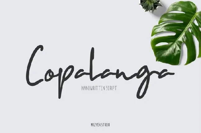 Copalanga font