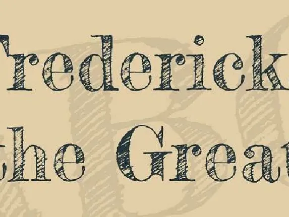 Fredericka the Great font