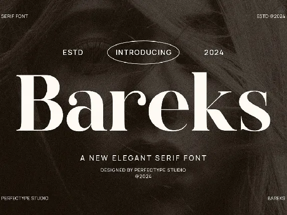 Bareks font