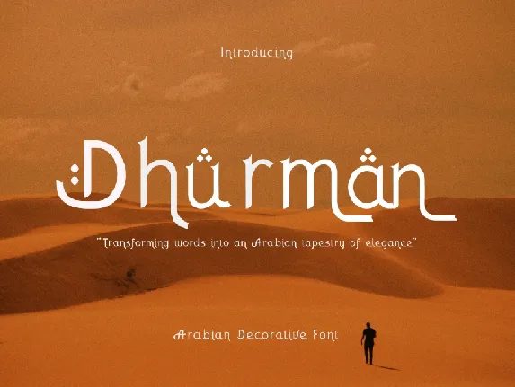 CF Dhurman Demo font