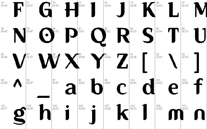 Baroka font