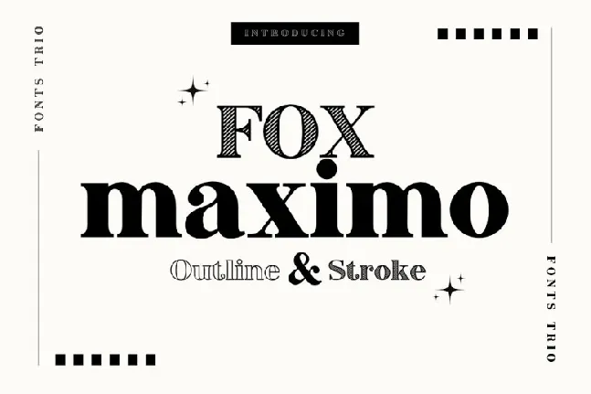 Fox Maximo font