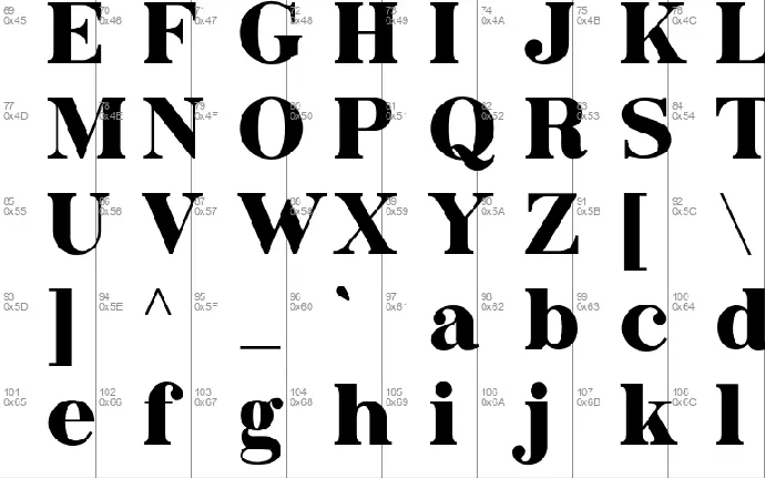 Fox Maximo font