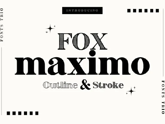 Fox Maximo font