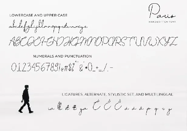 Paris font