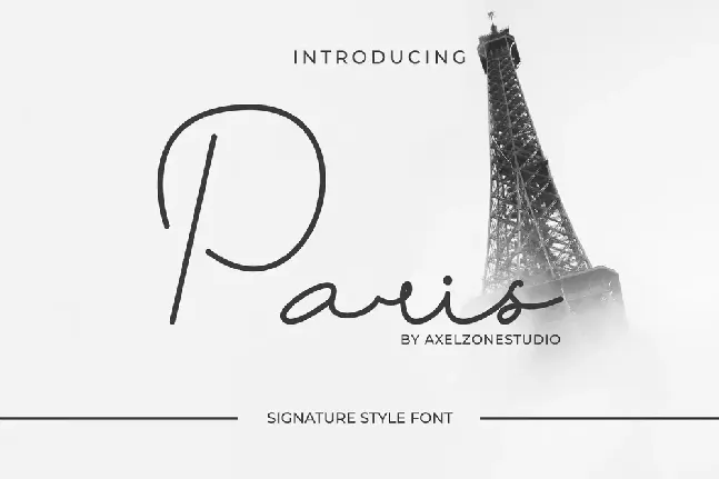 Paris font