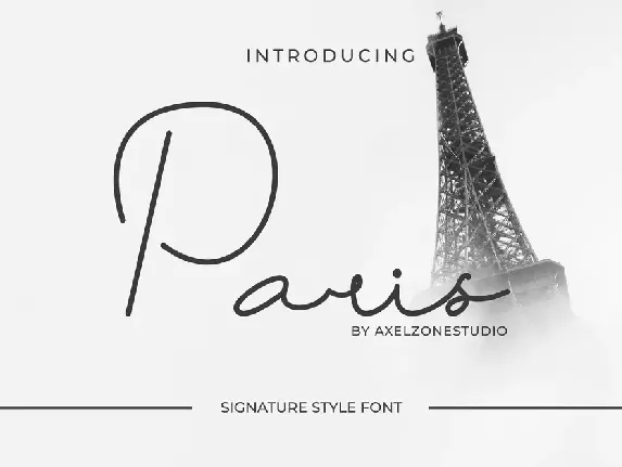 Paris font