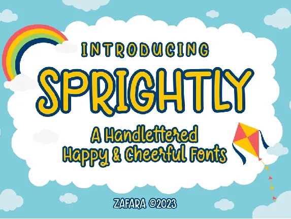 Sprightly DEMO font