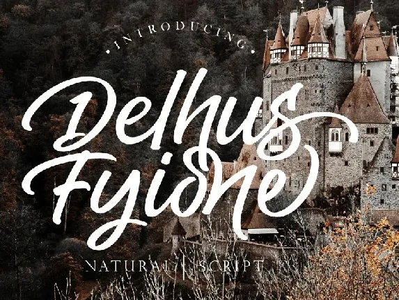 Delhus Fyione font