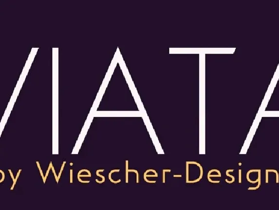 Viata Family font