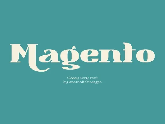 Magento font