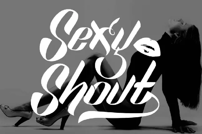 Sexy Shout font