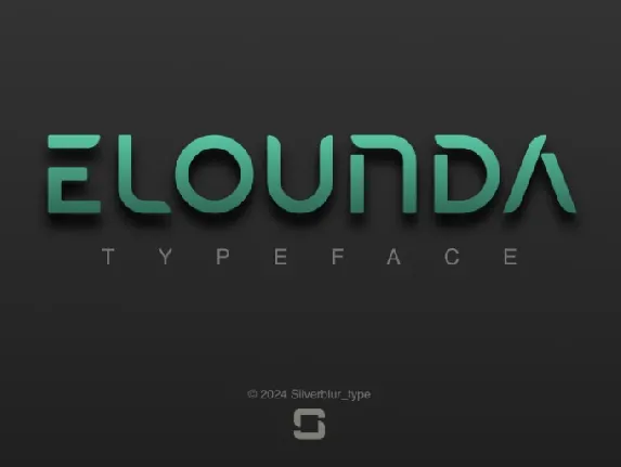 Elounda font