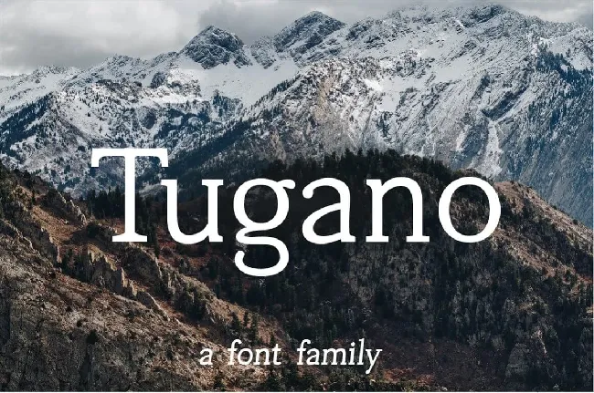 Tugano font