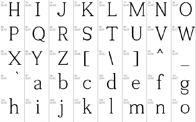 Tugano font