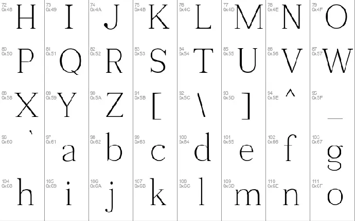 Tugano font