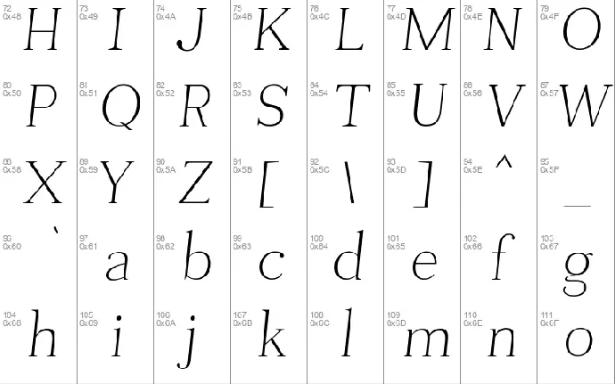 Tugano font