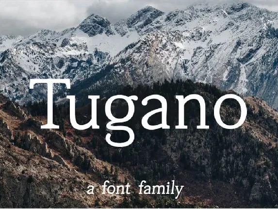 Tugano font