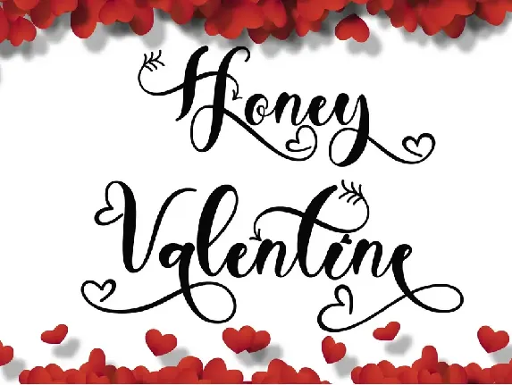 Honey Valentine font