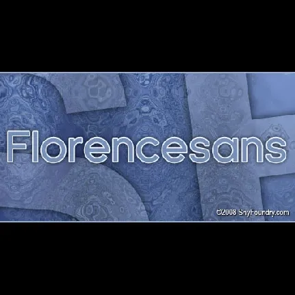 SF Florencesans font