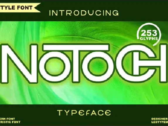 Notoch font