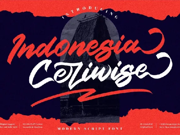 Indonesia Ceriwise font