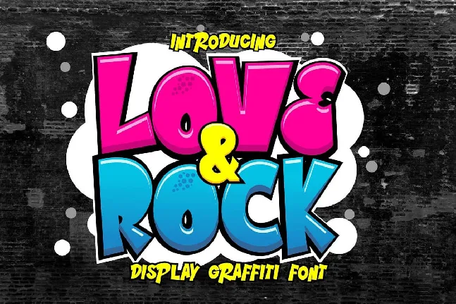 Love And Rock font