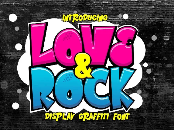 Love And Rock font