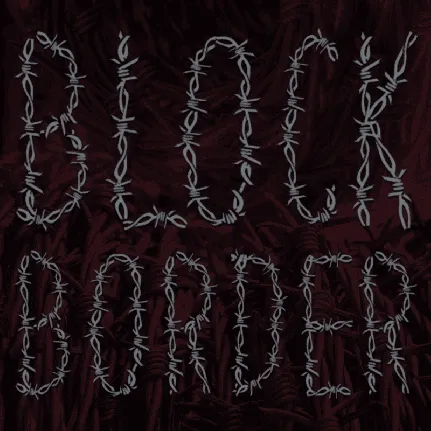 Block Border font