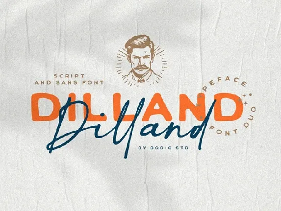 Dilland Duo font