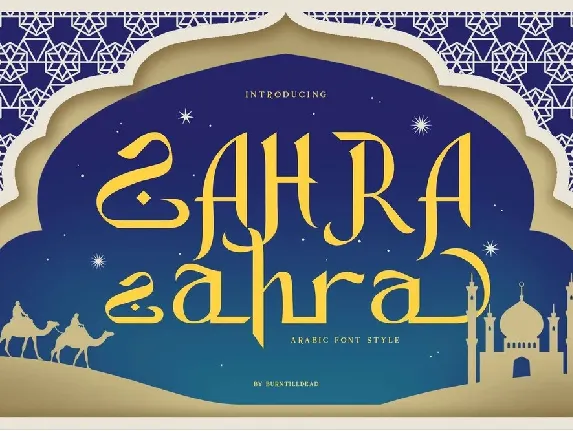 Zahra font