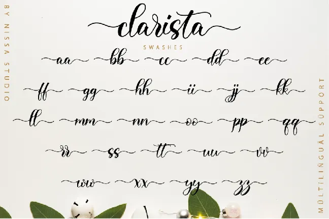 Clarista font