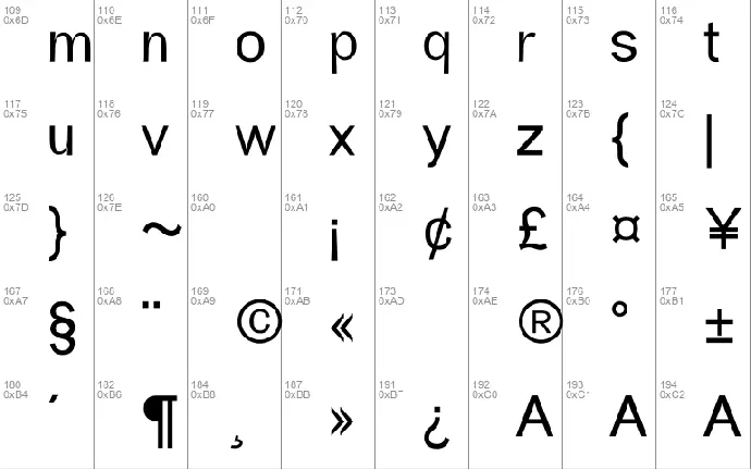 Clancy font