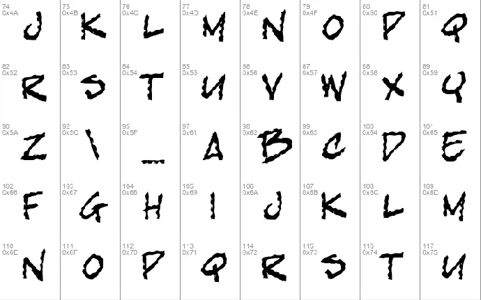 bobTag font