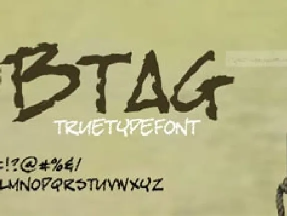 bobTag font