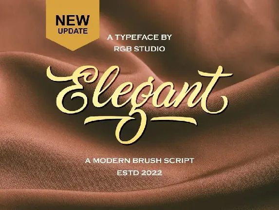 Elegant font