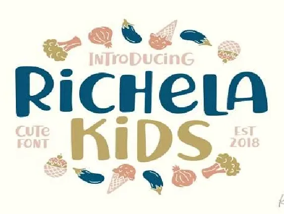 Richela Kids font